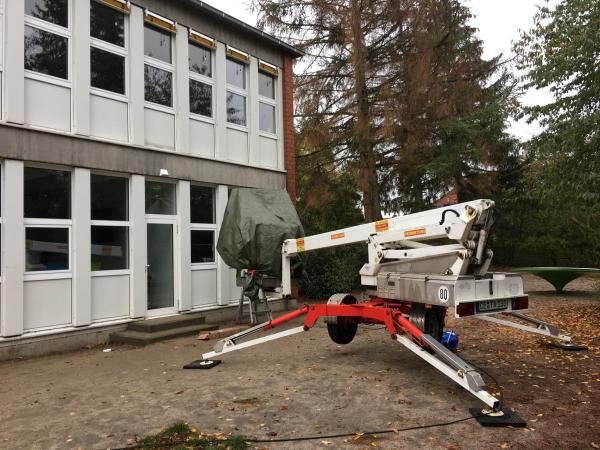 Montage neuer Raffstoren für Schule in Wittingen