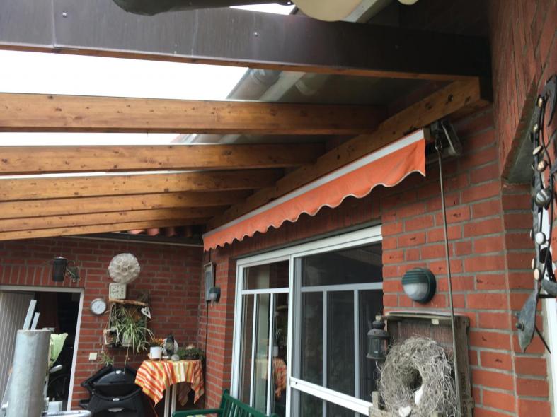Weinor Unterglas Markise Modell Sotezza in Ahnsbeck